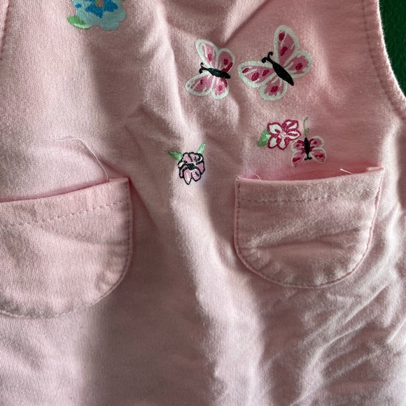 Pink Cotton overalls - Picture 2 of 2